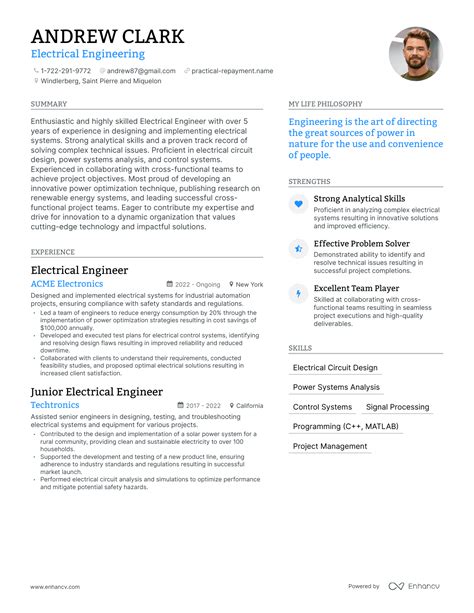 Electrical Engineer Resume Objective Guide (2024 Examples).